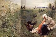 Anders Zorn Our Daily Bread France oil painting artist